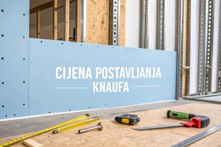 Vodič: cijena postavljanja knaufa u Zadru